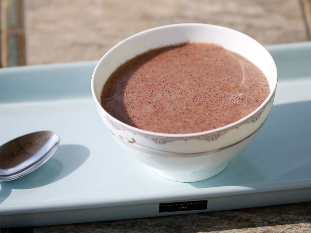 Finger millet porridge.