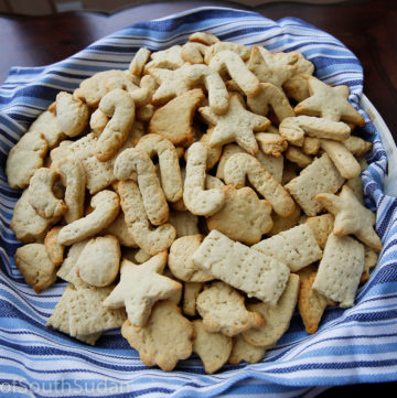 Christmas cookies, various shapes