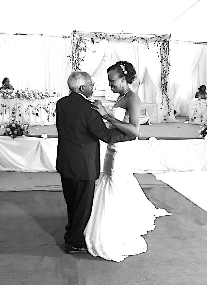 Taste of South Sudan photo of father and daughter dance